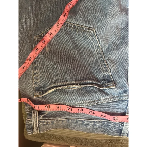Universal Thread Mid Rise 90s Baggy Jeans Size 12 Distressed Medium Wash Denim - Picture 5 of 5
